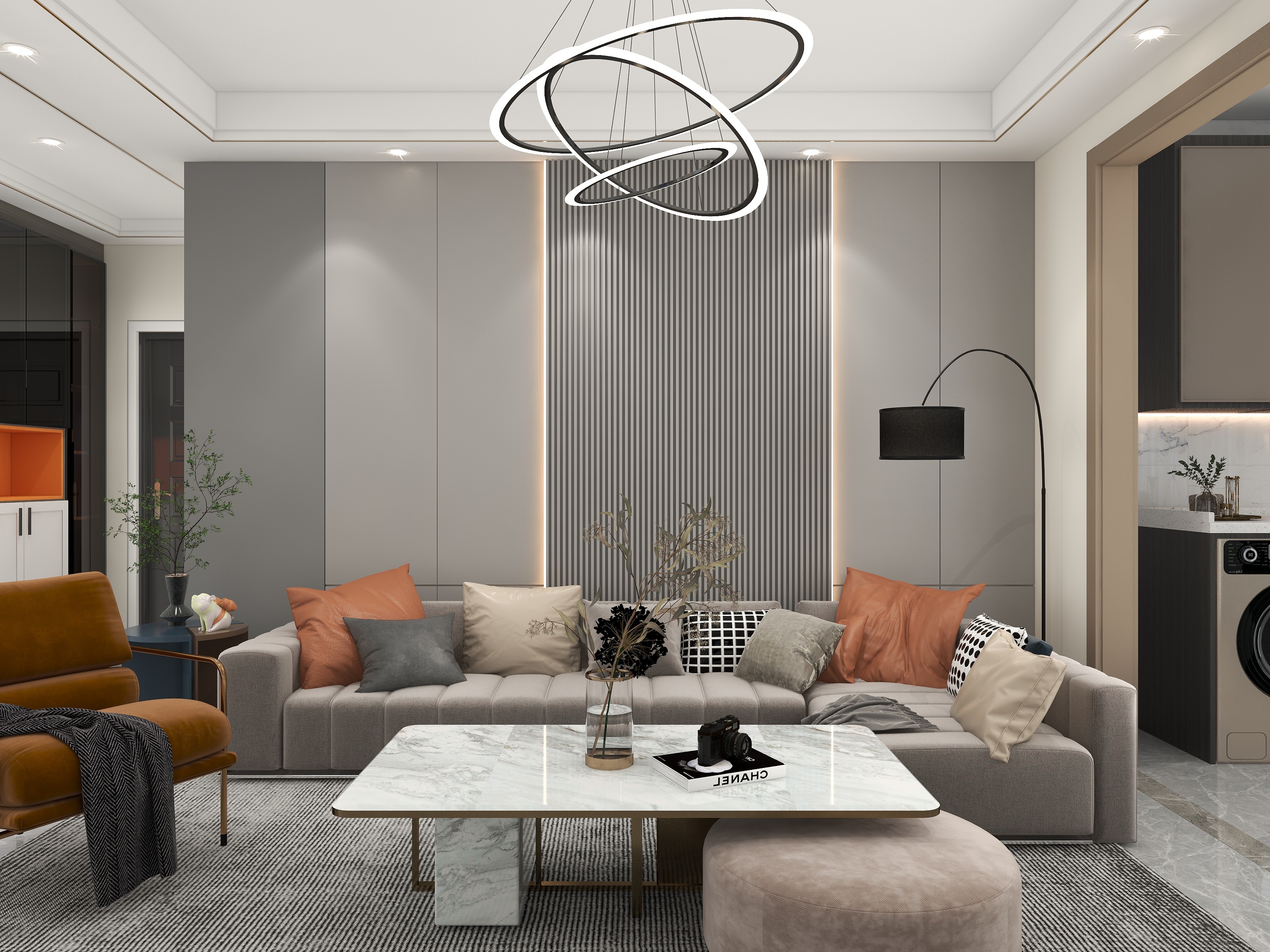 小朱设计234-爱马仕橙-装修设计方案