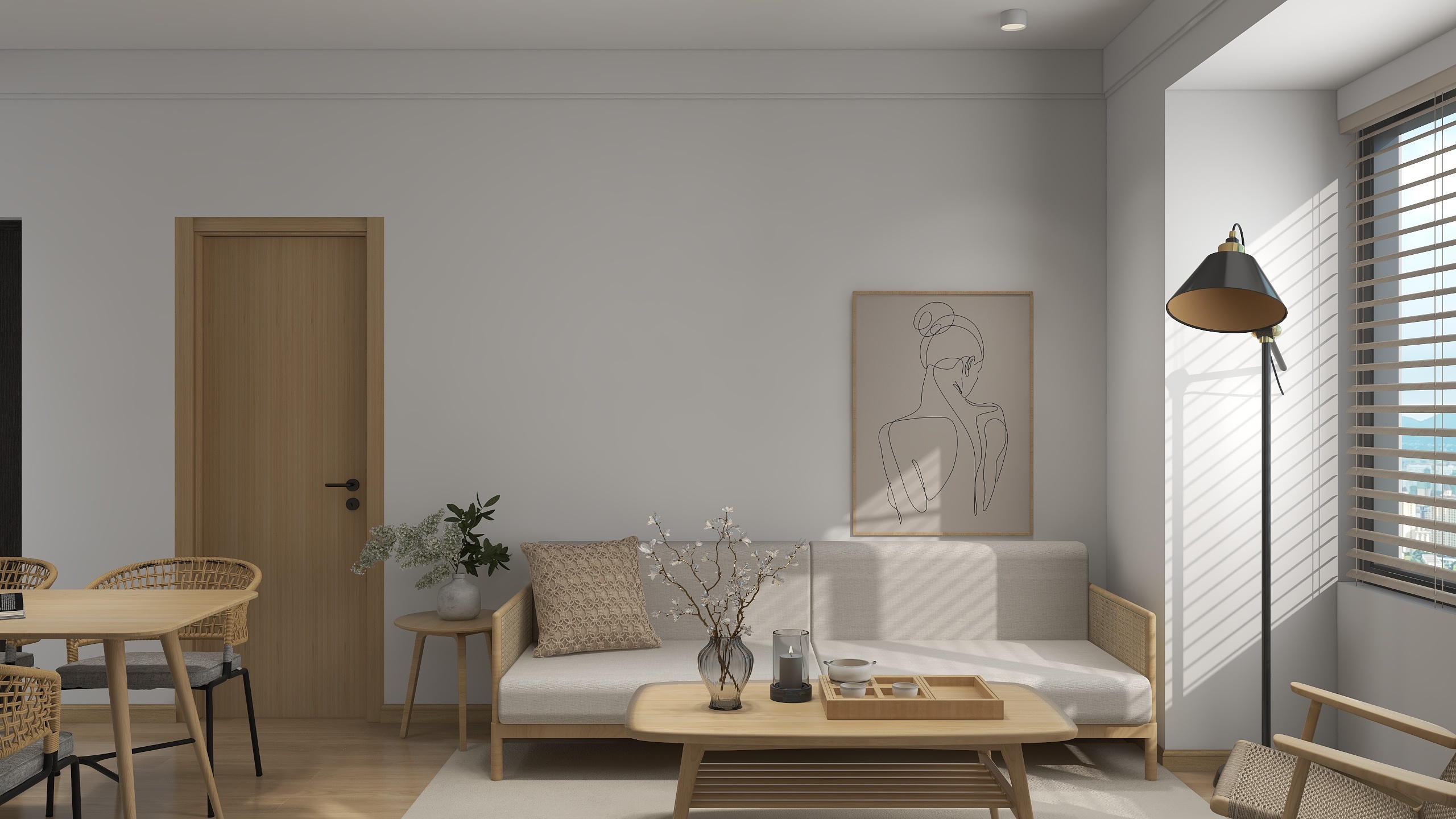 空间设计--洪浩-原木风-装修设计方案