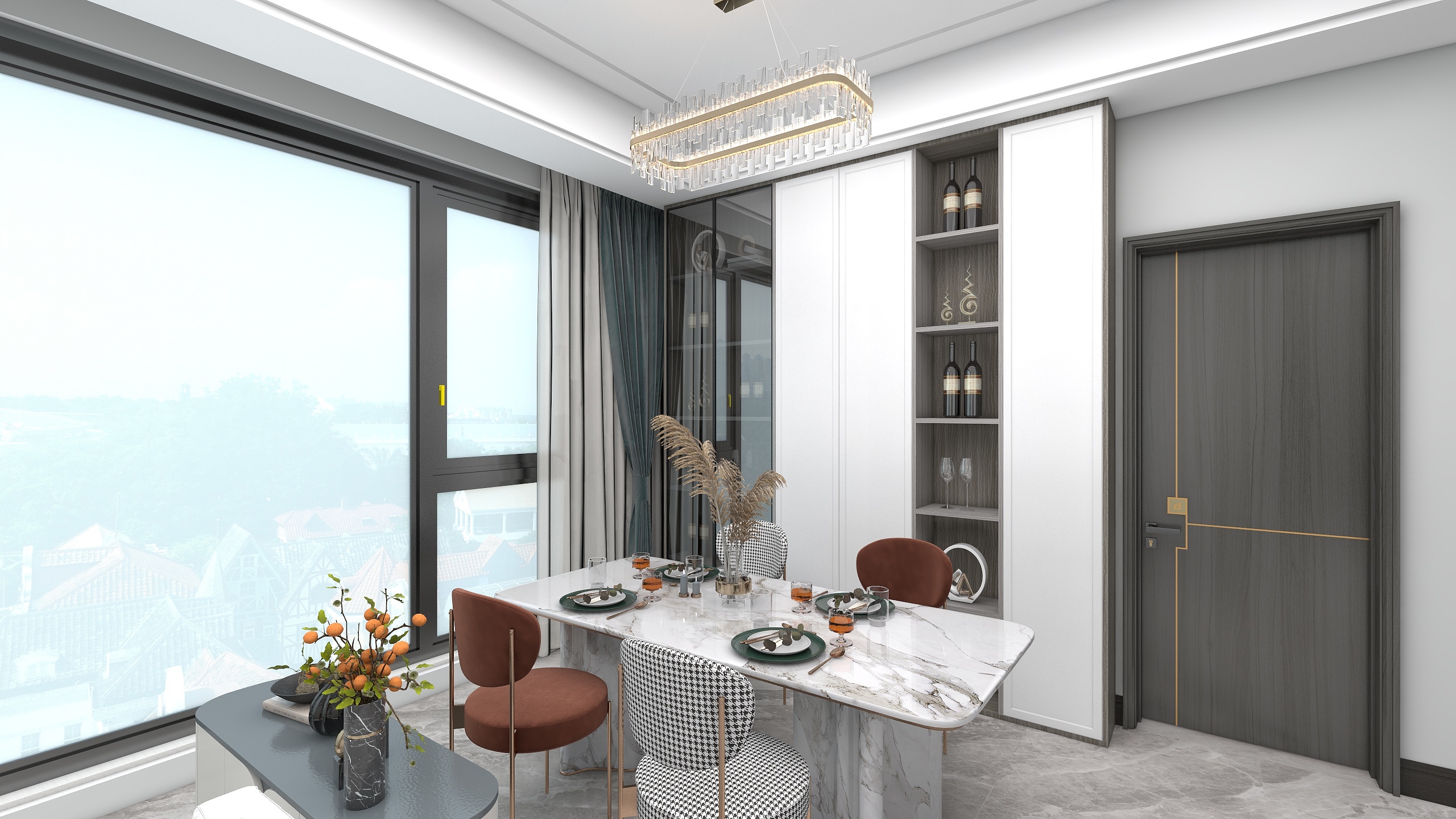 高琴GQ-瑞和园89.50㎡B户型3室2厅1卫-装修设计方案