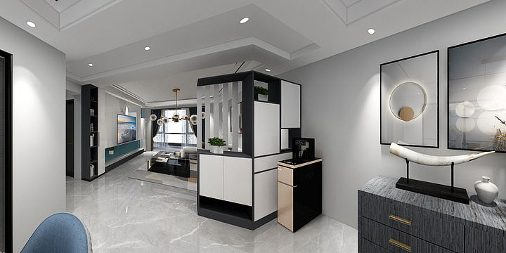 天柱德国氧山净醛泥陶光锡-中心嘉园龙-装修设计方案