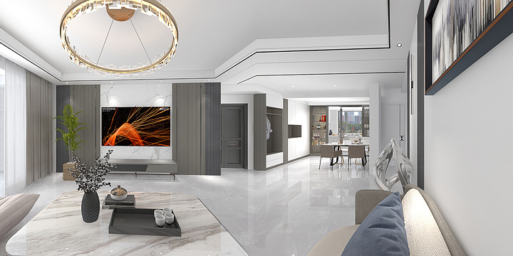 致简空间装饰-宏帆广场2-2-403.dwg-装修设计方案