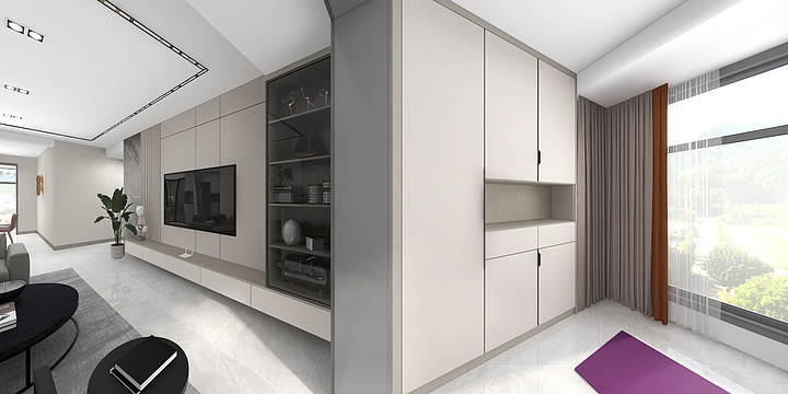 小出众-梦巢10栋2401.dwg-装修设计方案