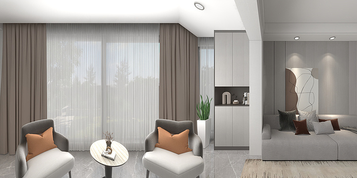 逸木合唯-新天汉时代滨江-装修设计方案