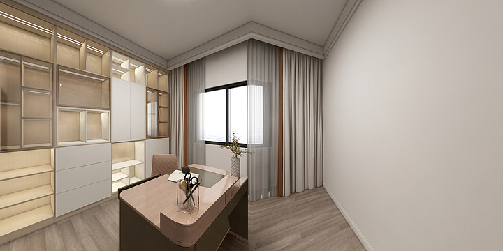 阎焱13529828272-福隆明珠陆老师书柜-副本-装修设计方案