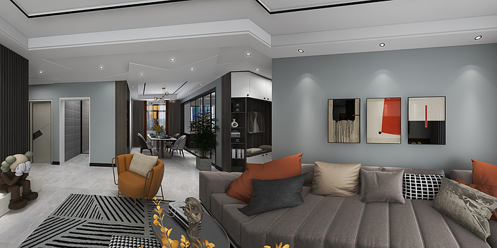 银领设计-文轩雅苑酷家乐.dwg-装修设计方案