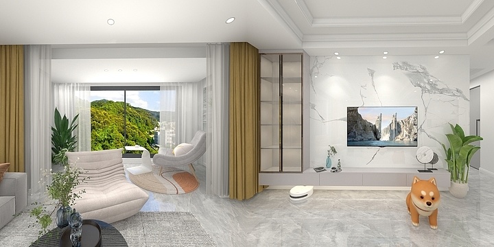 设计师和明-现代简约-装修设计方案