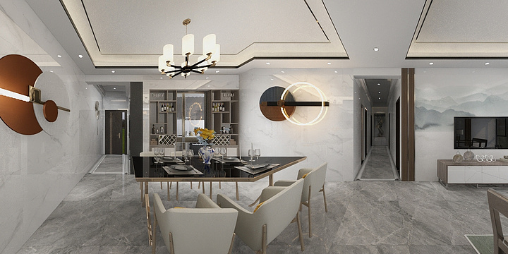 亿程装饰工程-C501.dwg-装修设计方案