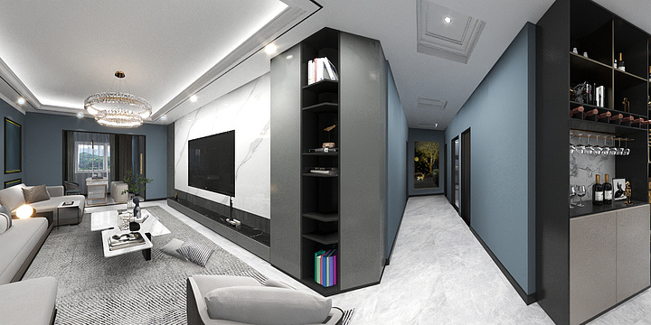 达翡丽装饰设计-科创花苑-装修设计方案