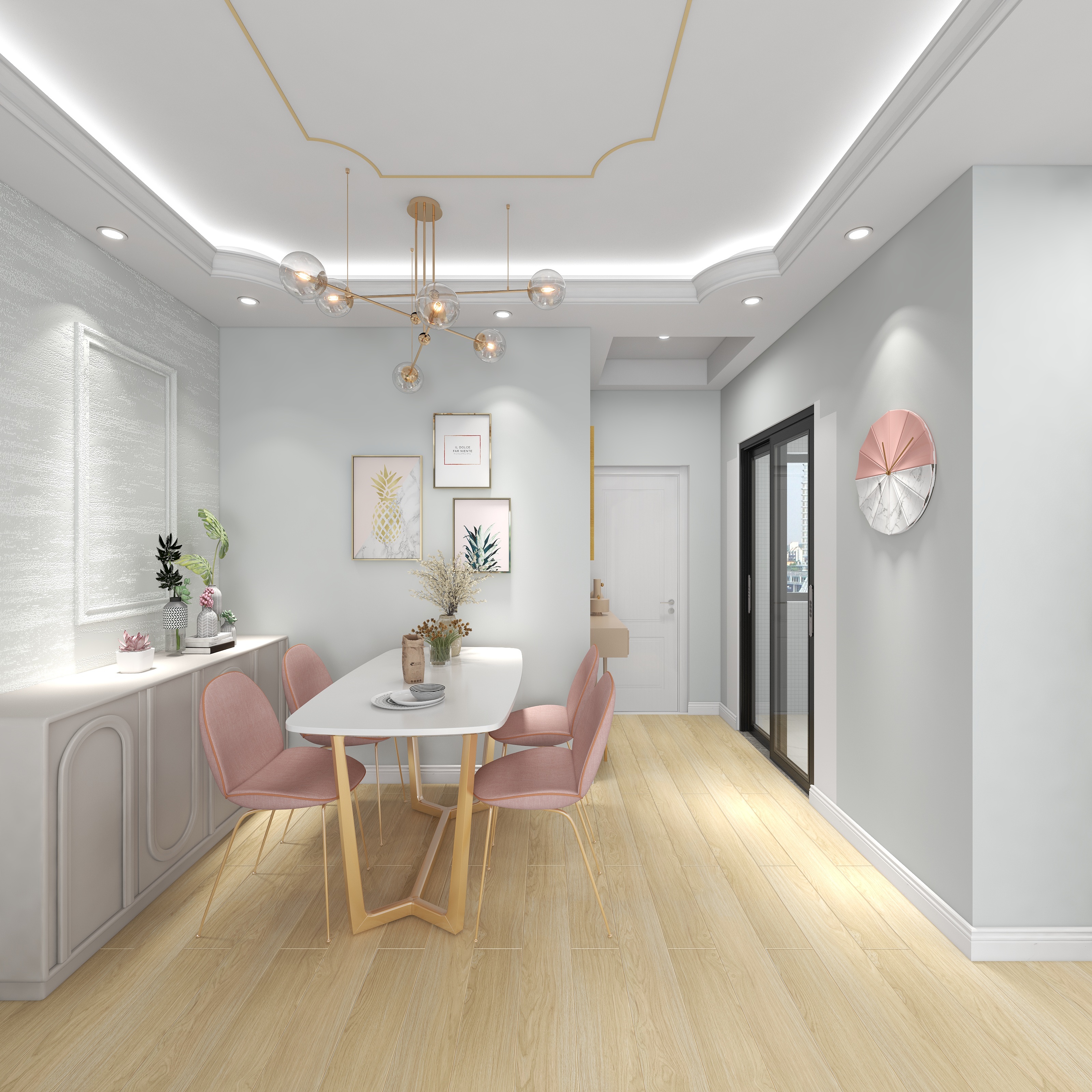 安木设计DESIGN-北欧奶油风-装修设计方案