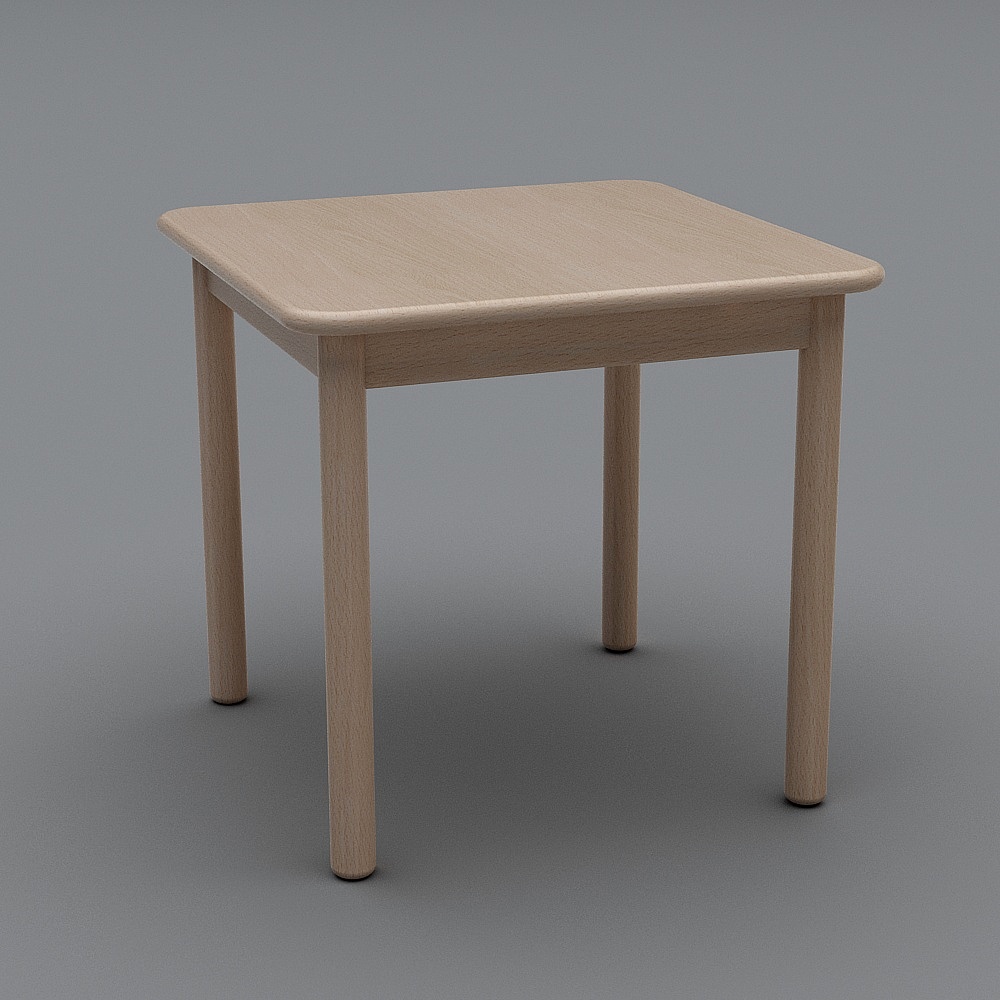 儿童房小桌子1.0-LY3D模型