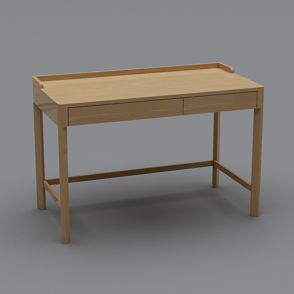 儿童房书桌3D模型