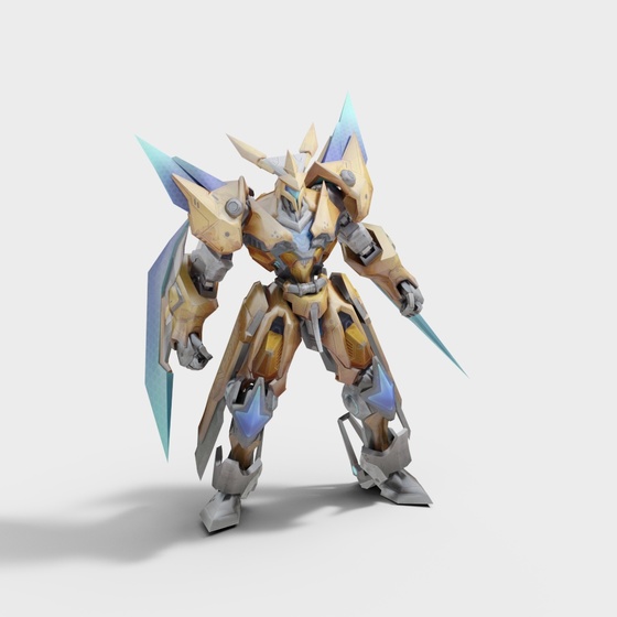 Honor of Kings Game Character Figure 3D Model