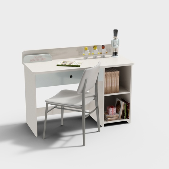 Children's desk and chair combination