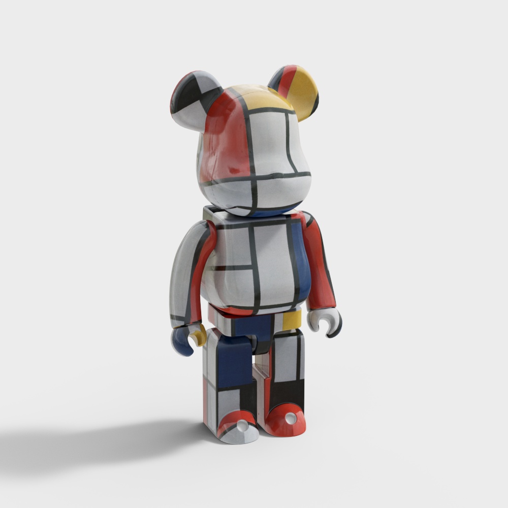 Bearbrick现代暴力熊潮玩摆件