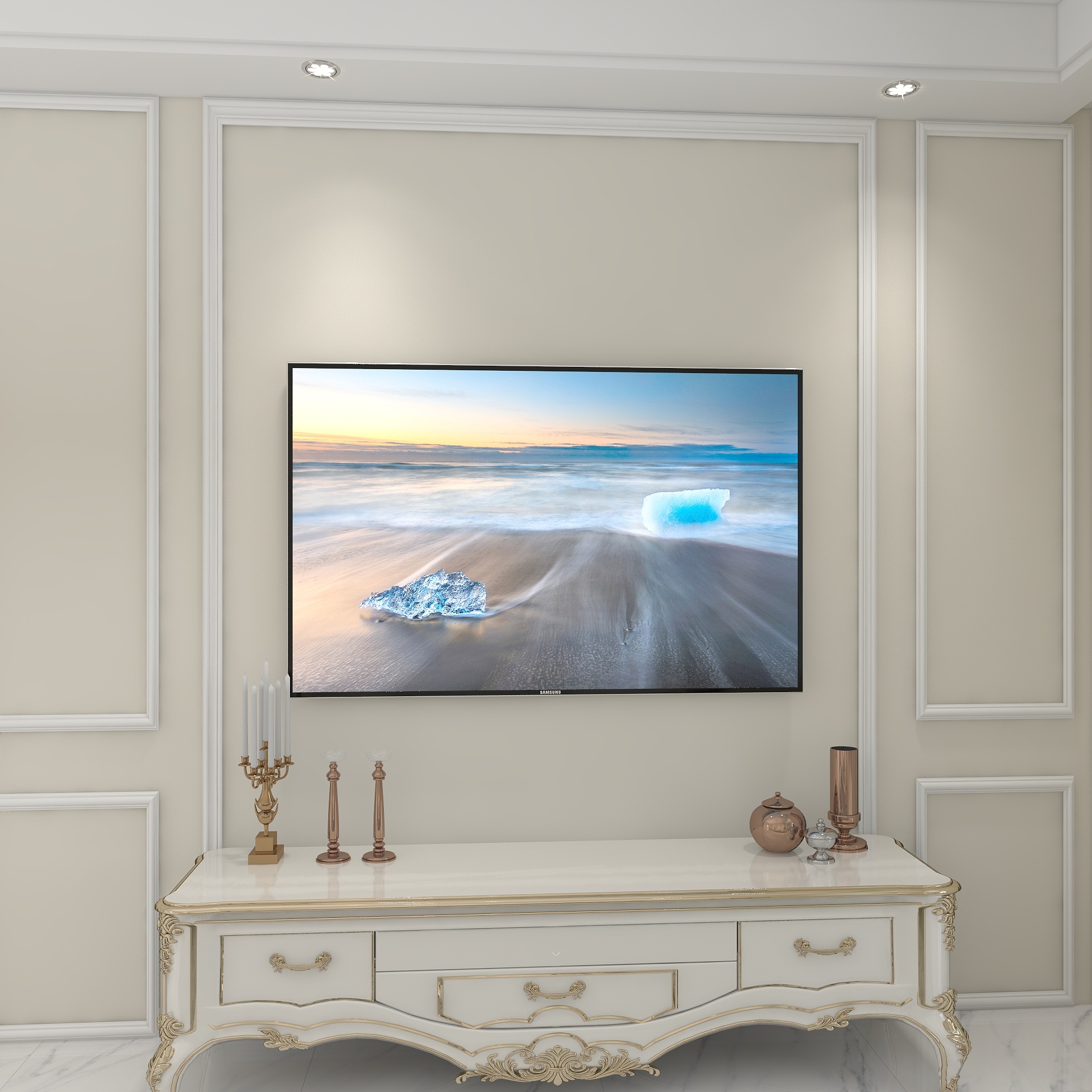 未来设计师Mrwang-现代奶油风-装修设计方案