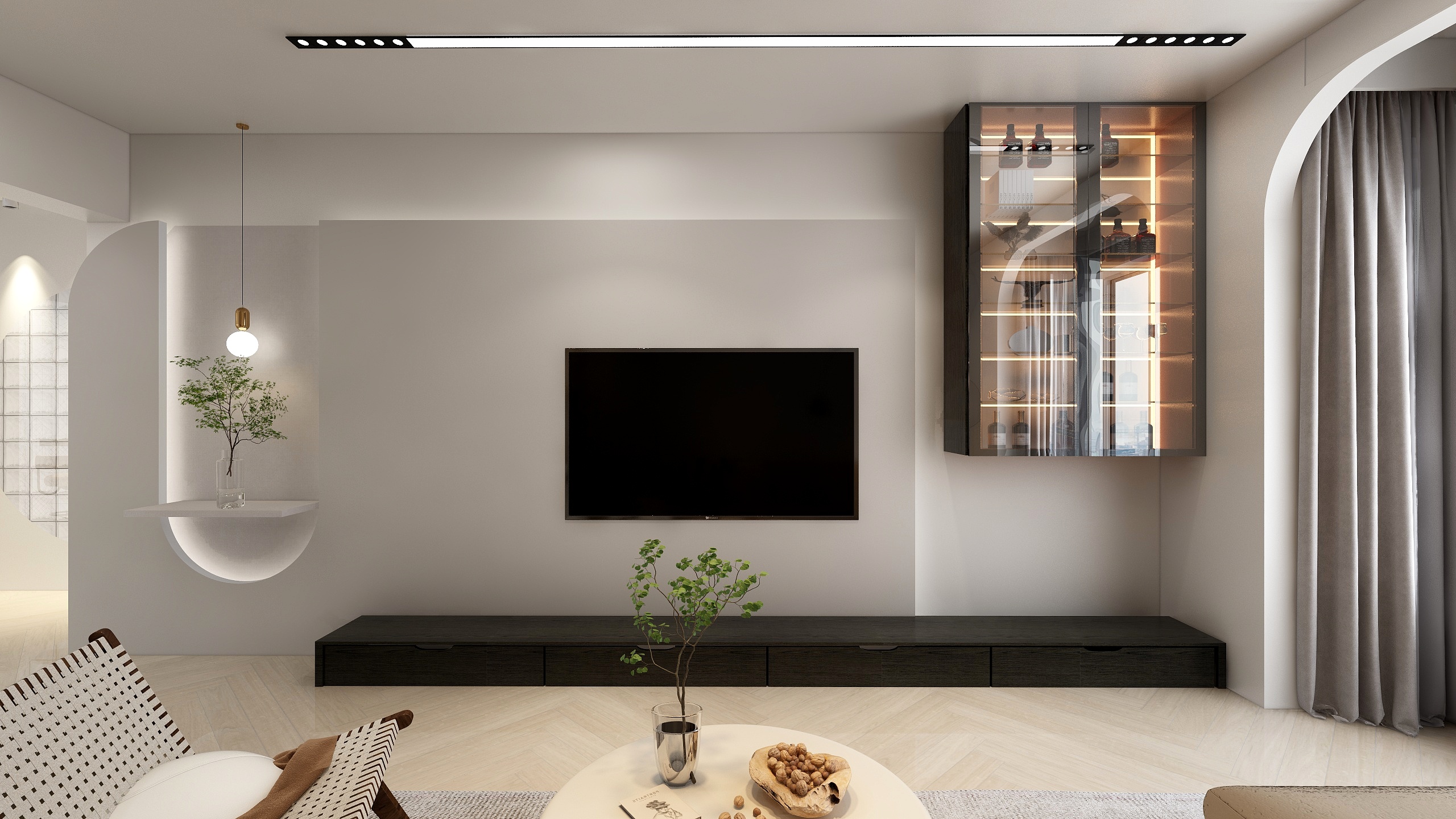 宏达装饰01-西湖公馆.dwg-装修设计方案