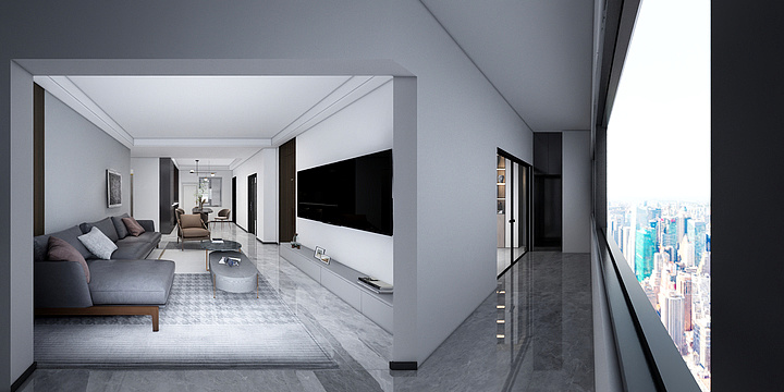 JN简易装饰-1楼.dwg-装修设计方案