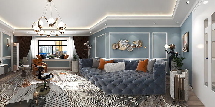 AhmatjanovUH-丝路花苑一期7号楼8层-异度空间装饰.dwg-装修设计方案