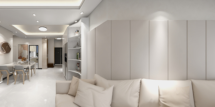 游戏很菜的设计师-轻奢两室-装修设计方案