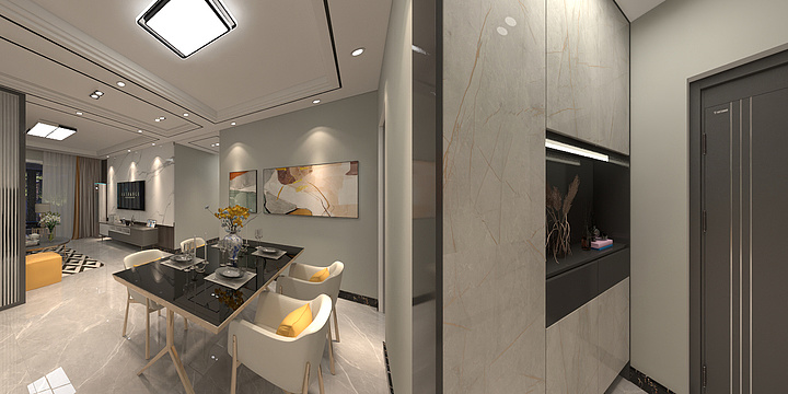 唯TA设计5-拉菲公馆简约-装修设计方案