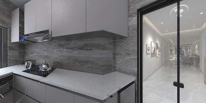 新起点1982-四居室装修效果-装修设计方案