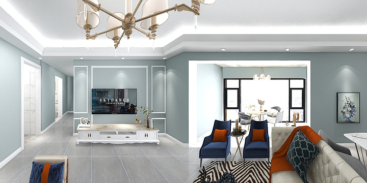 飛逝年華-九州北郡方案-装修设计方案