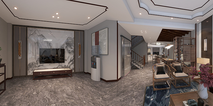 艺莱空间-丘北院子-雅居2-装修设计方案