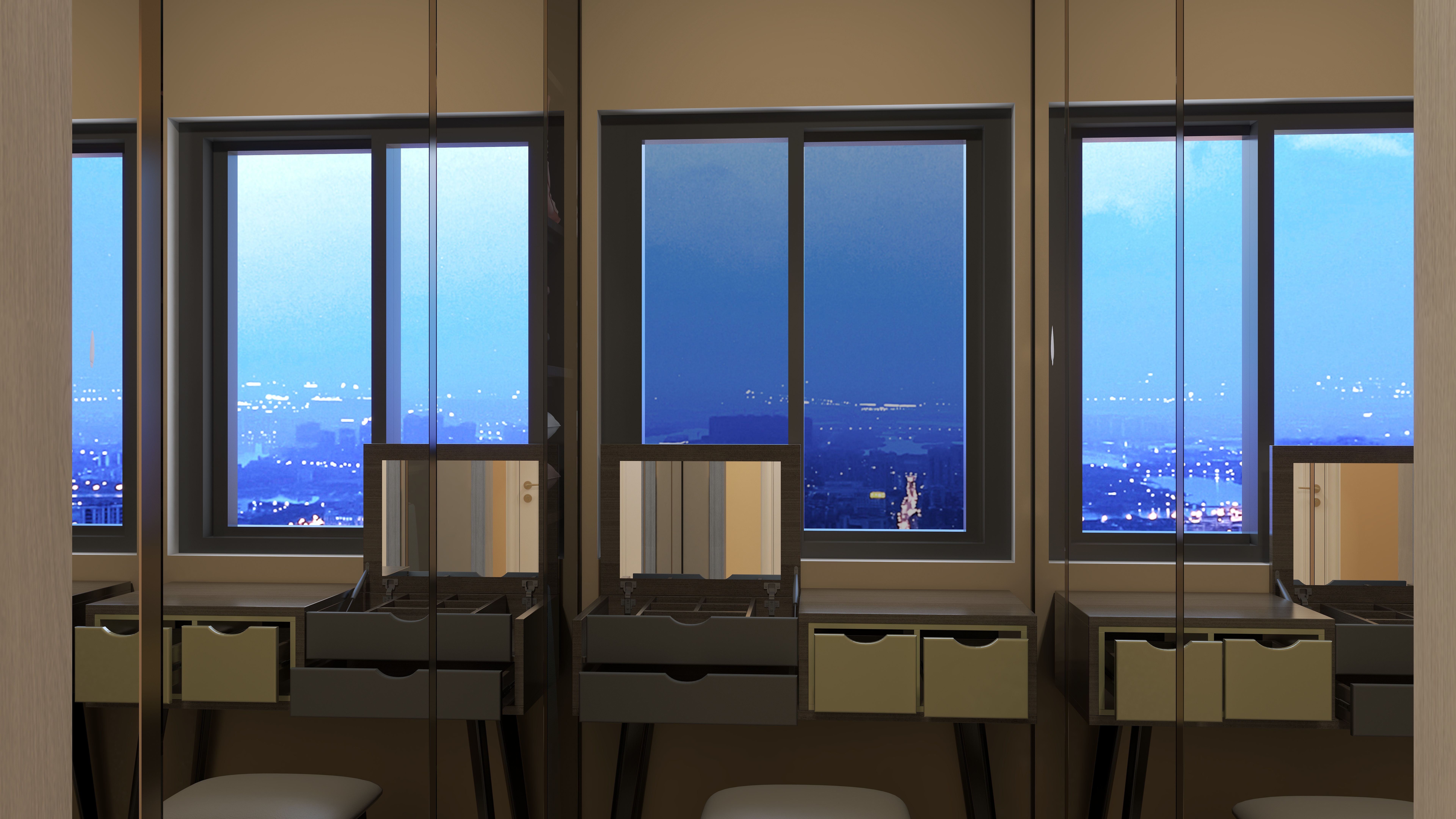 成都装修谢老师-德信海德公园83.00㎡A2’3室2厅1卫1厨-副本-装修设计方案