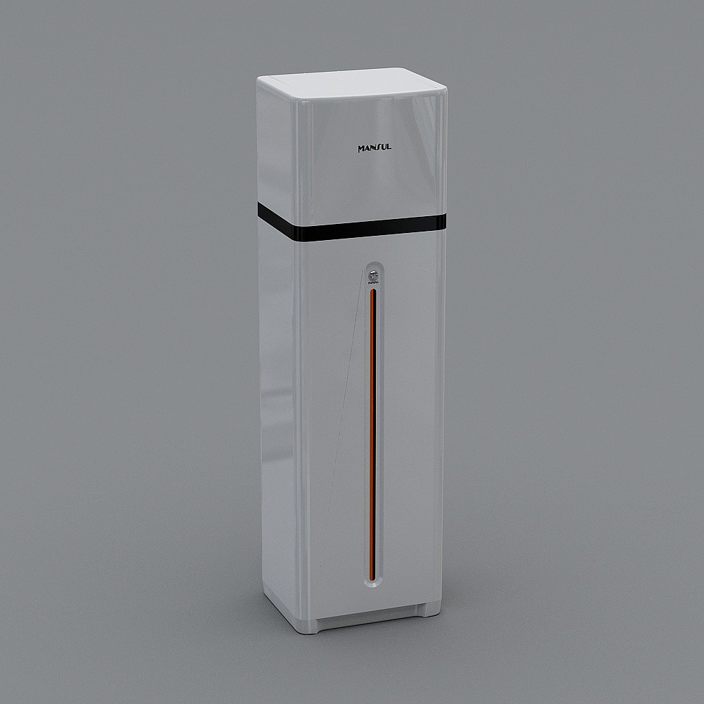 现代净水器3D模型