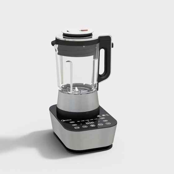 Food Machine 3D Model in Black for Kitchens