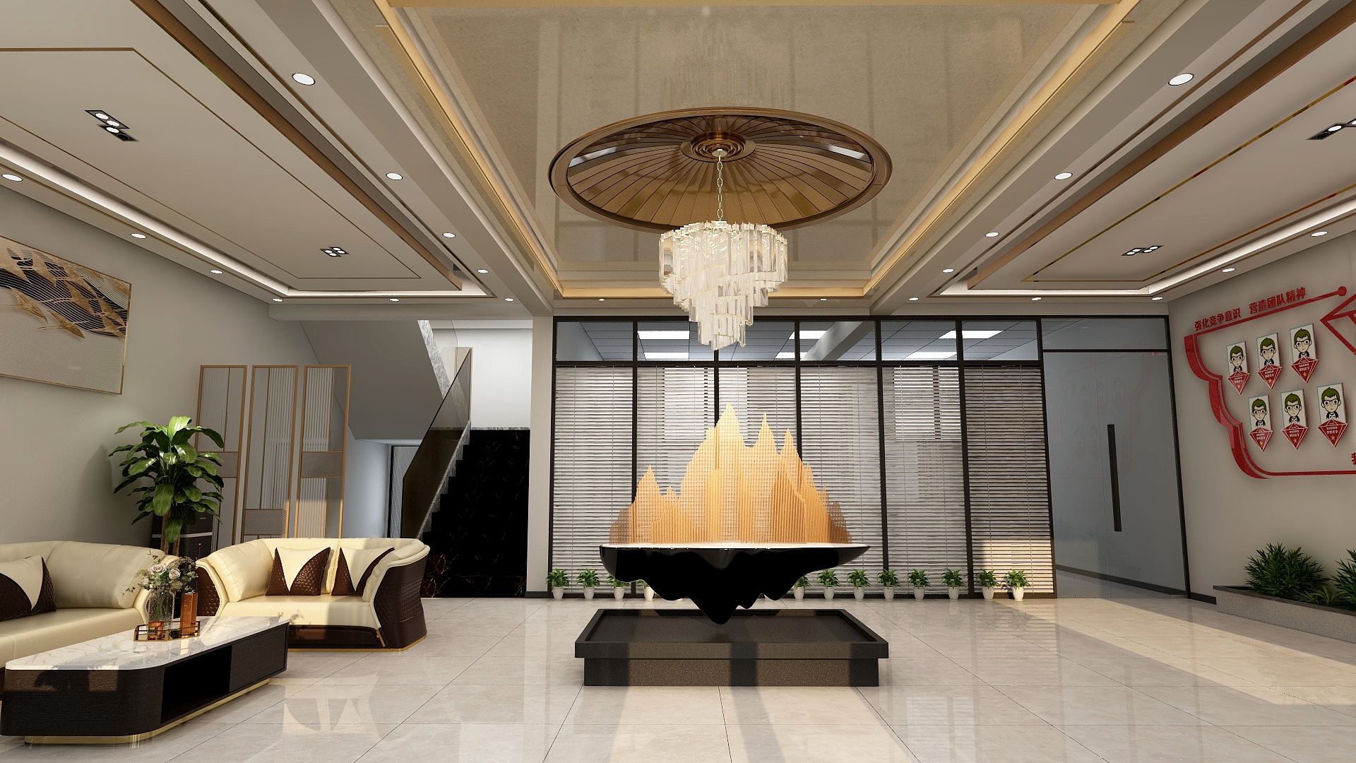 己任室内设计工作室-德利诚集团办公楼-装修设计方案