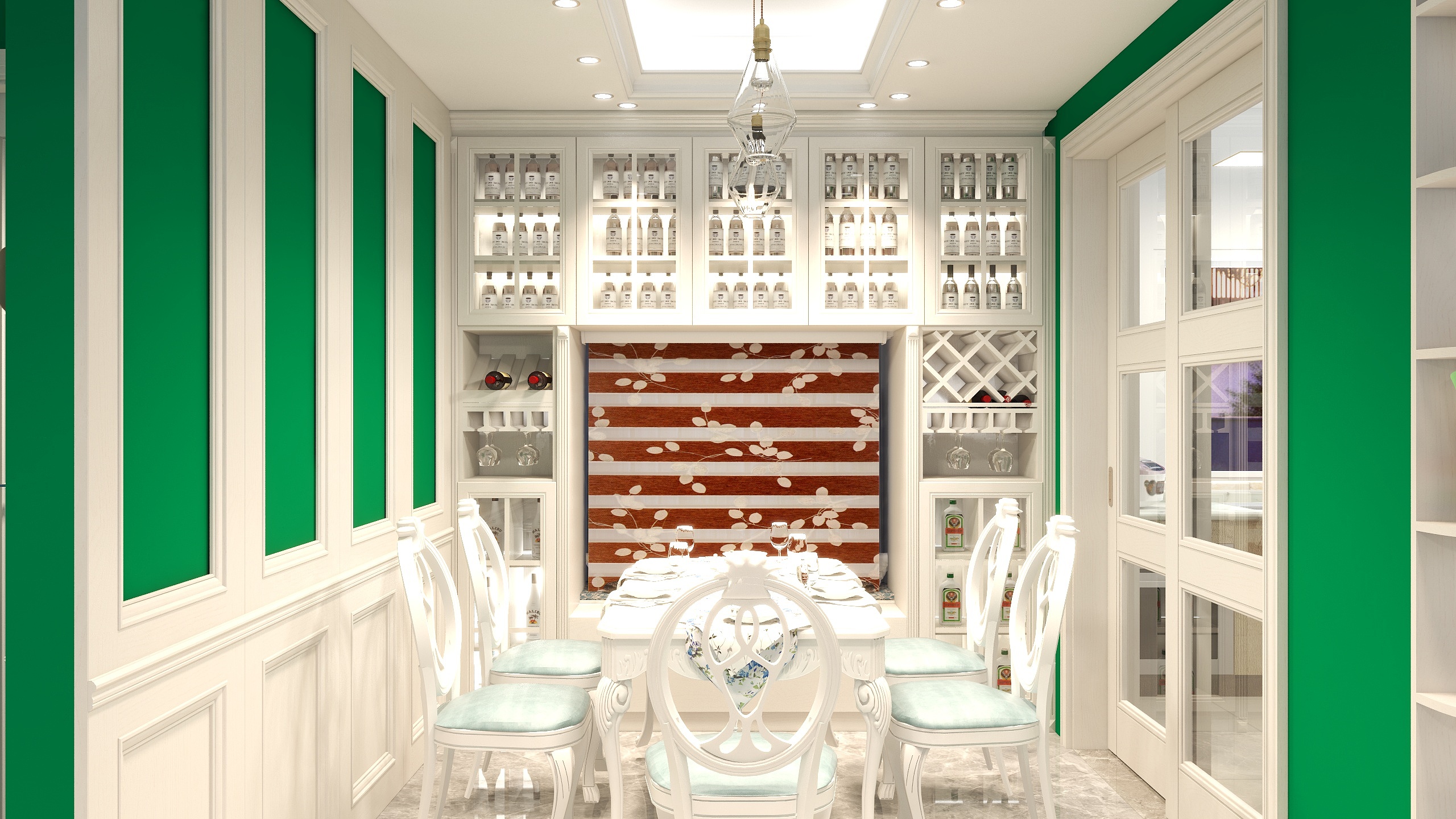 木门全屋18911009509-133 m美式风格-装修设计方案