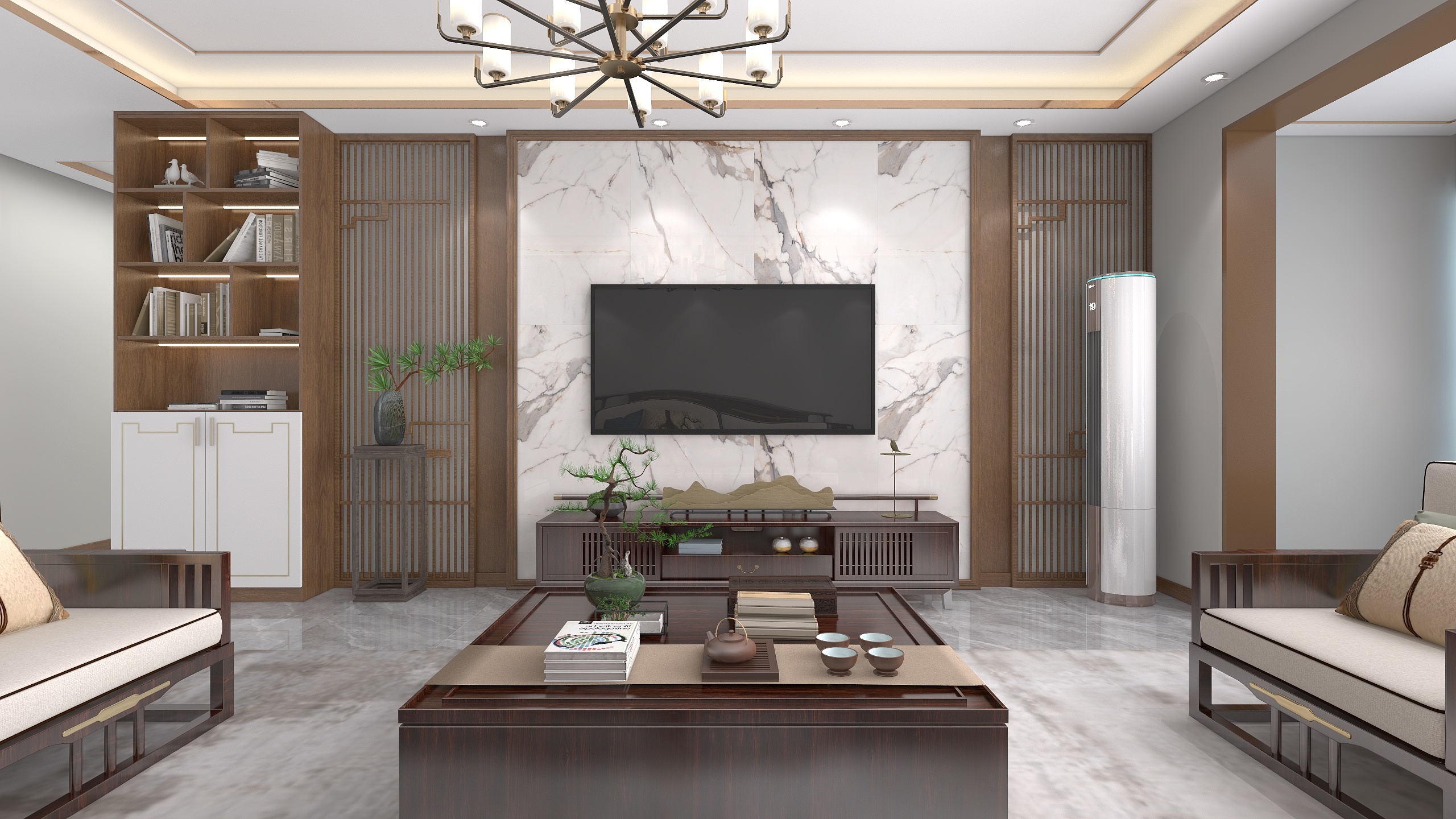 梨子设计-新中式-装修设计方案