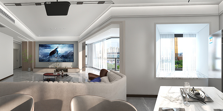 设计师阿邬-绿洲郡-装修设计方案