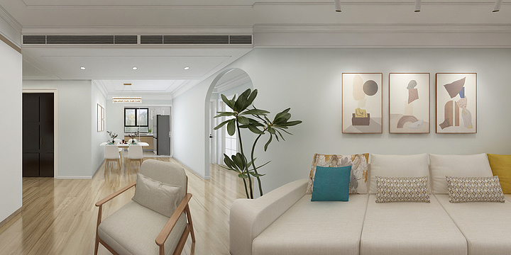 滕州万合装饰闰乔-腾龙佳苑.dwg-装修设计方案