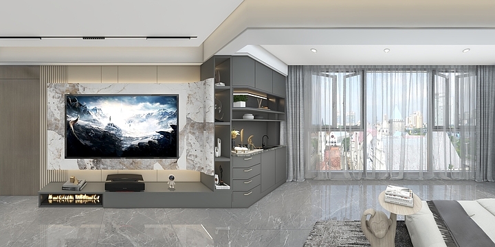 全案设计ZINGSEN-玖玺台9栋2单元501-最终效果-装修设计方案