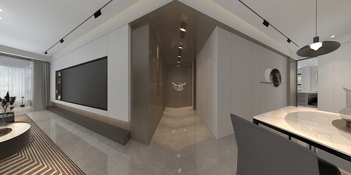 以家设计Cgzv-重庆南山御峰137m²-装修设计方案