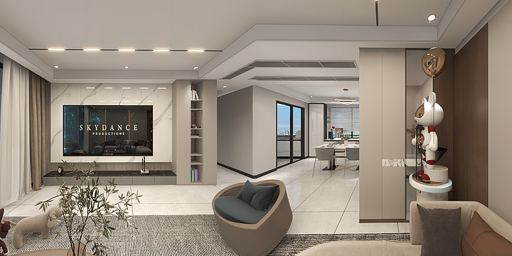 Cry丶微笑-六闸新村方案18楼-装修设计方案