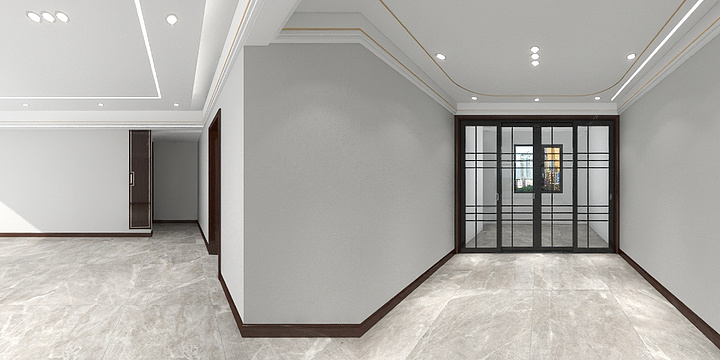 雲間C-汇邦华府16西户.dwg-装修设计方案