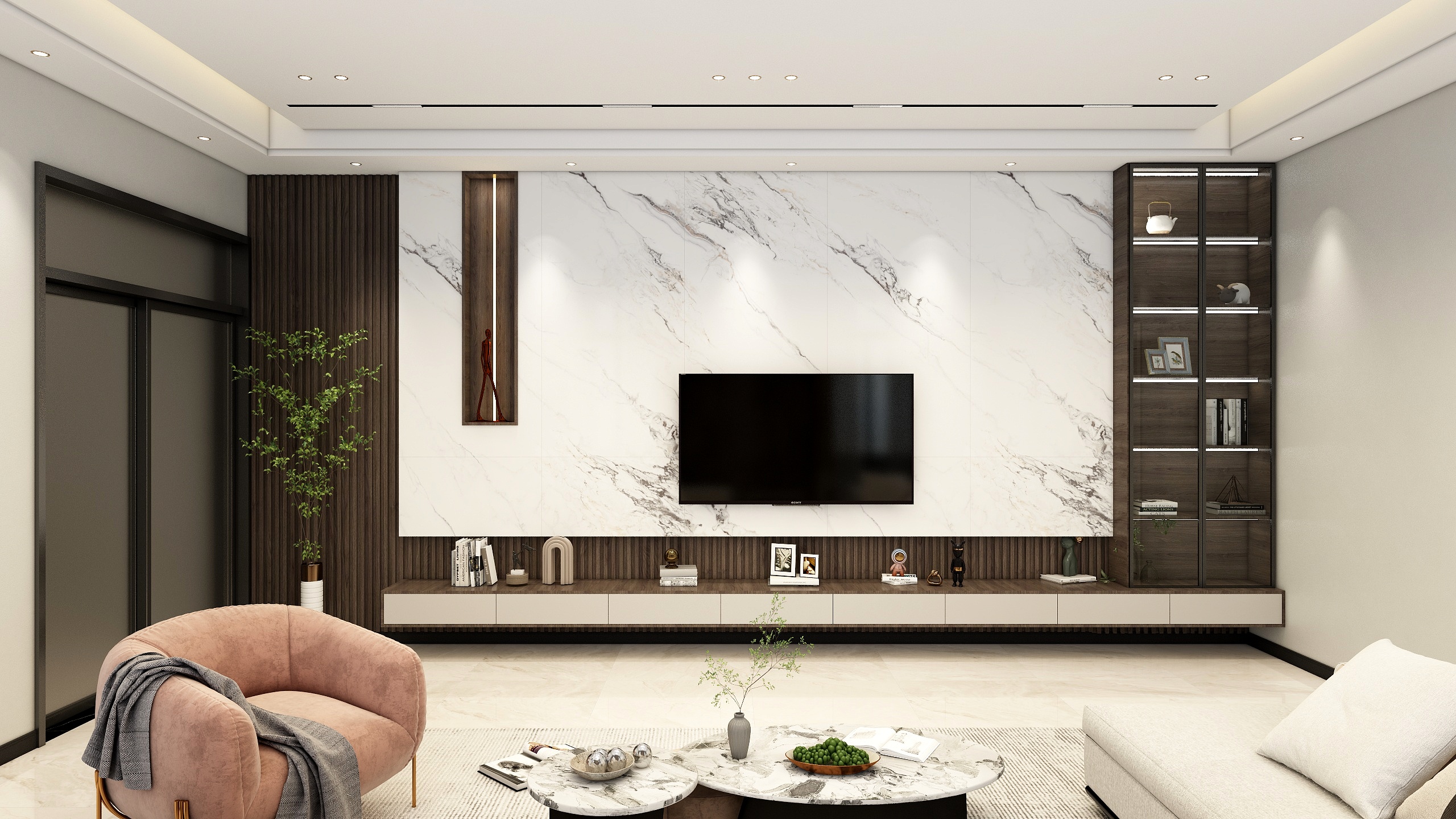 设计丨张超杰-现代风格丶大魏寨装修效果图