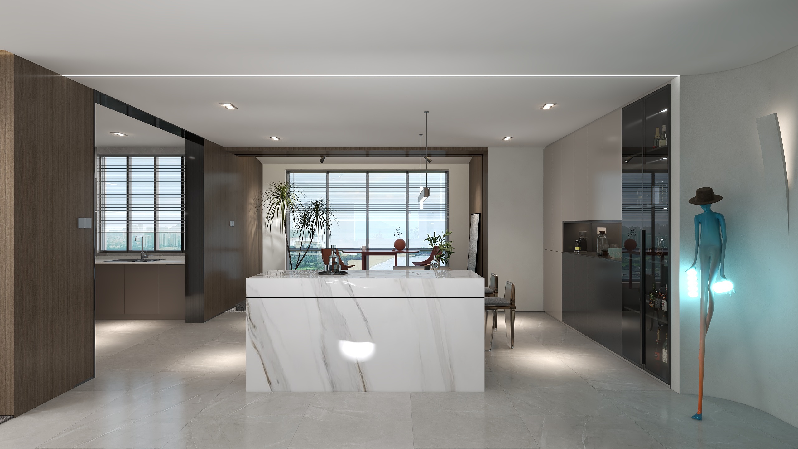 SUYI设计师梁一-港式轻奢装修效果图