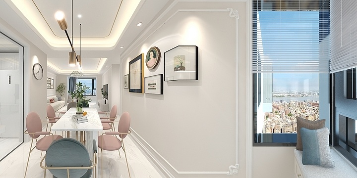 甲壳虫室内设计工作室-绿地多伦公馆陈哥住宅设计1-2804-装修设计方案