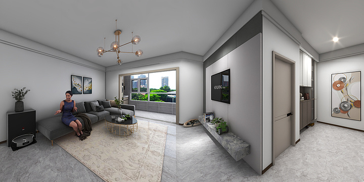 民宿设计阿东-视频量房.dwg-装修设计方案