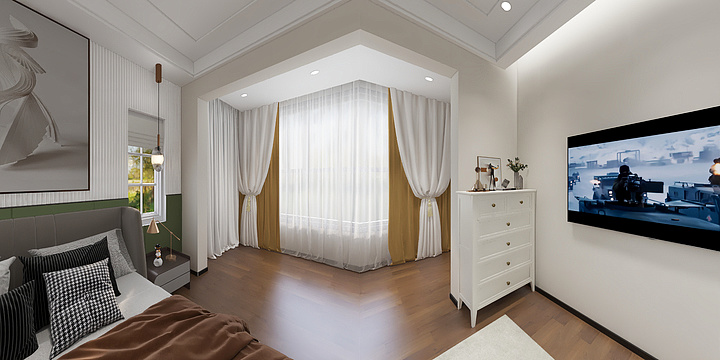 宋西敏-任姐效果图6.15-装修设计方案