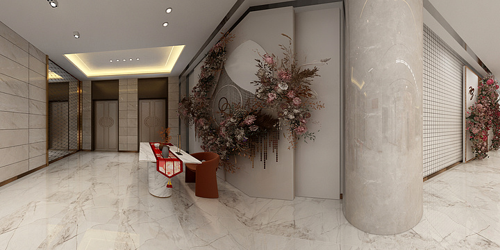 纵横天启者-恒河酒店婚庆接待厅.dwg-装修设计方案