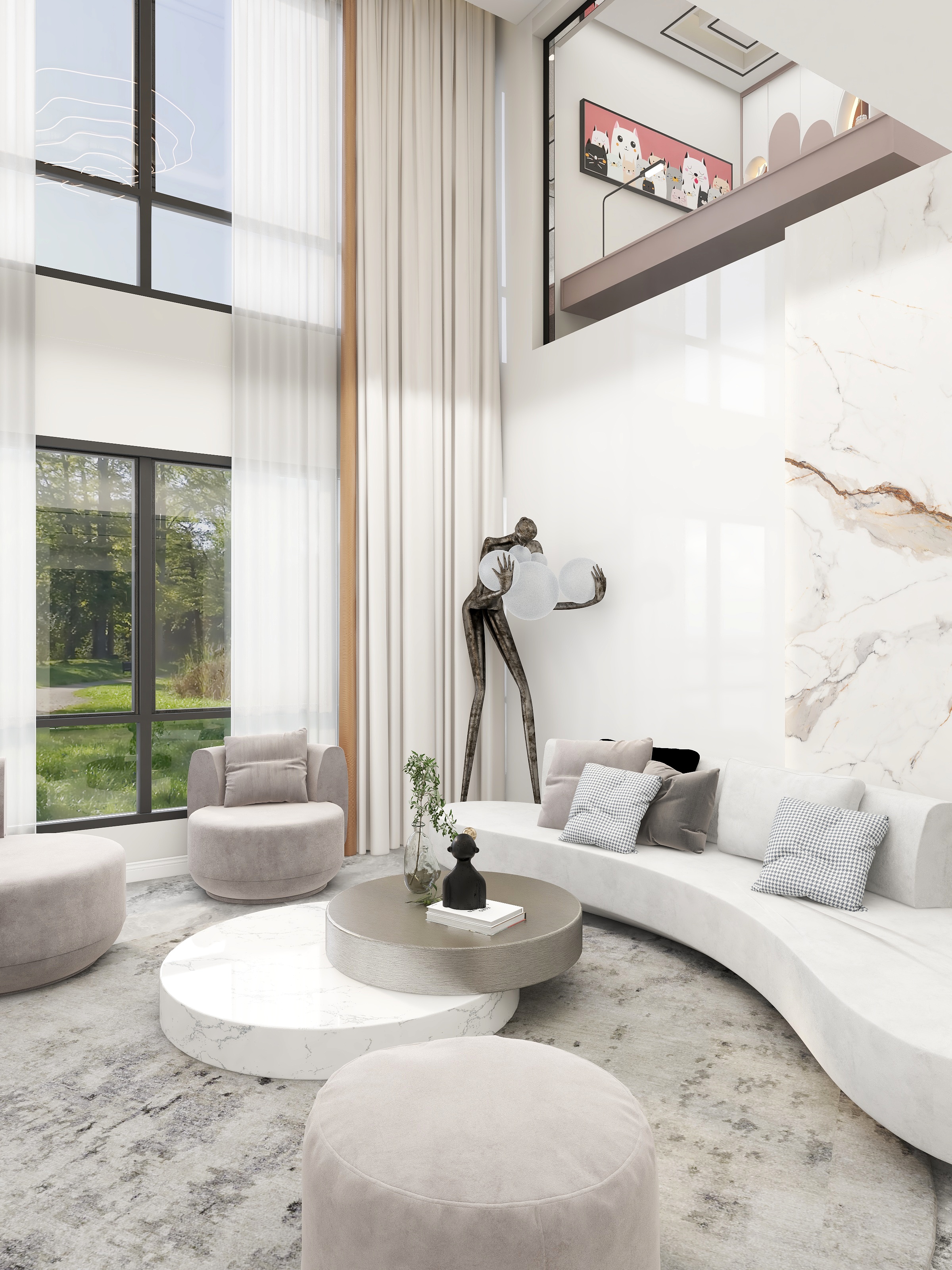 全案设计乐蓉-万山华府189㎡-装修设计方案