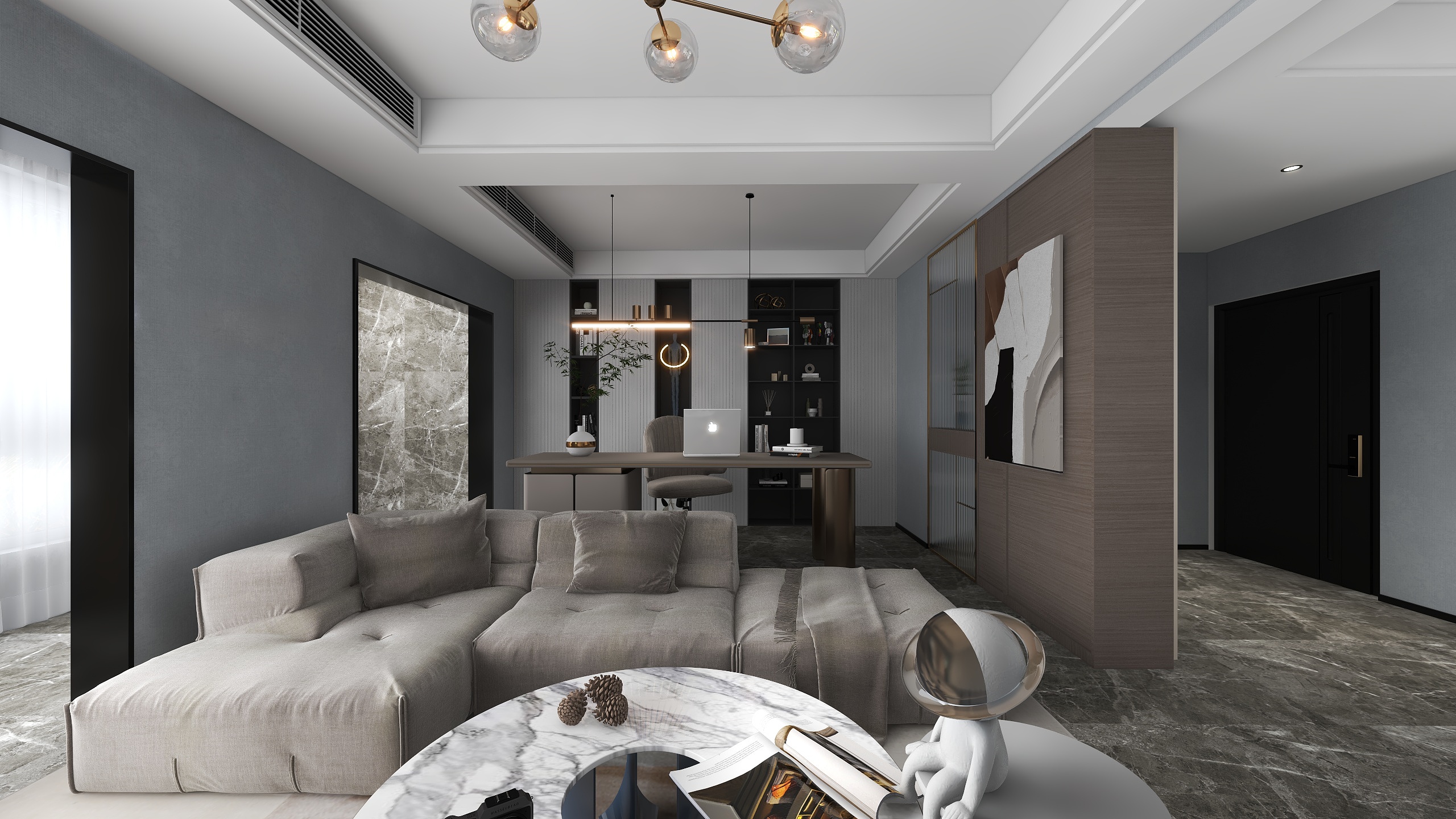 設計師李想...-龙记檀府77#8#133~136m²-装修设计方案