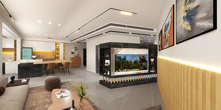 韩彦星-建业153平方.dwg-装修设计方案