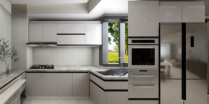 涿州依诺岩板瓷砖-中冶未来城105M-装修设计方案