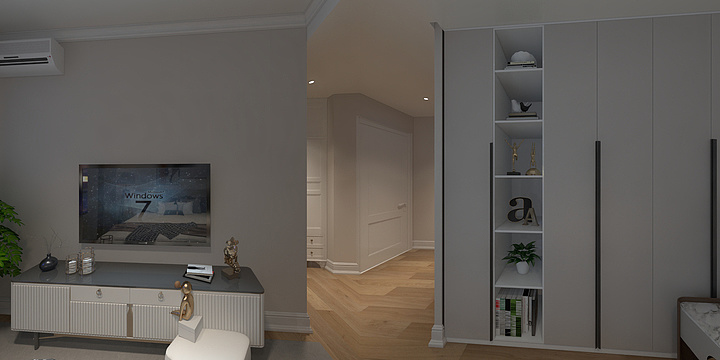 RAND设计-骏珑汇景湾A3幢1903(主人房)-装修设计方案